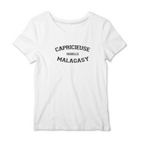 Thumbnail for Capricieuse, Rebelle, Malagasy - T-shirt femme - impression FR - Ici & Là - T-shirts & Souvenirs de chez toi