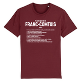 Tu sais que tu es Franc-Comtois quand - T-shirt unisex coton BIO - Imprimé FR - Ici & Là - T-shirts & Souvenirs de chez toi