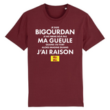 Je suis Bigourdan je ne ferme pas ma gueule - T-shirt standard coton bio - imprimé FR - Ici & Là - T-shirts & Souvenirs de chez toi