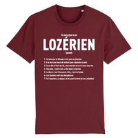 Thumbnail for Tu sais que tu es Lozérien quand - T-shirt coton bio - imprimé dans le Midi - Ici & Là - T-shirts & Souvenirs de chez toi