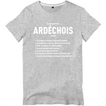 Tu sais que tu es Ardéchois quand - T-shirt standard - Imprimé dans le midi c** - Ici & Là - T-shirts & Souvenirs de chez toi