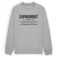 Thumbnail for Capbourrut - Definition - Béarn - Sweat standard - Ici & Là - T-shirts & Souvenirs de chez toi