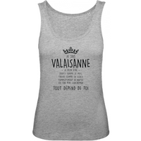 Thumbnail for Valaisanne, douce comme le miel - Débardeur femme coton Bio - Ici & Là - T-shirts & Souvenirs de chez toi