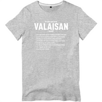 Thumbnail for Tu sais que tu es Valaisan quand - T-shirt standard - Ici & Là - T-shirts & Souvenirs de chez toi