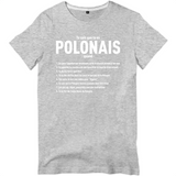 Tu sais que tu es Polonais  quand - T-shirt standard - Imprimé FR - Ici & Là - T-shirts & Souvenirs de chez toi