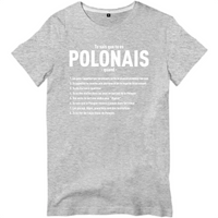 Thumbnail for Tu sais que tu es Polonais  quand - T-shirt standard - Imprimé FR - Ici & Là - T-shirts & Souvenirs de chez toi