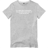 Il y a deux types de personnes - Beurre demi-sel - Bretagne - T-shirt unisexe standard - impression fr - Ici & Là - T-shirts & Souvenirs de chez toi