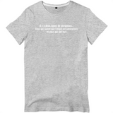 Il y a deux types de personnes - Aligot - Aveyron - T-shirt unisexe standard - impression fr - Ici & Là - T-shirts & Souvenirs de chez toi