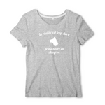 La réalité est trop dure jme barre en Aveyron - T-shirt femme - imprimé dans le midi - Ici & Là - T-shirts & Souvenirs de chez toi
