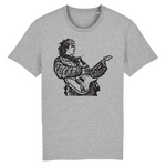 Guitariste illustration - T-shirt coton bio 100 % - imprimé FR - Ici & Là - T-shirts & Souvenirs de chez toi