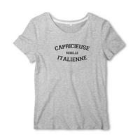 Thumbnail for Capricieuse, Rebelle, Italienne - T-shirt femme - impression FR - Ici & Là - T-shirts & Souvenirs de chez toi