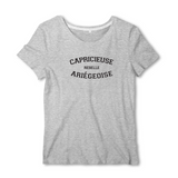Capricieuse, Rebelle, Ariégeoise - T-shirt femme - impression FR - Ici & Là - T-shirts & Souvenirs de chez toi