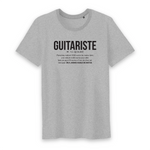 Guitariste définition - T-shirt unisexe coton bio 100 % - imprimé FR - Ici & Là - T-shirts & Souvenirs de chez toi