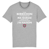 Je ne ferme pas ma gueule Berrichon - T_shirt standard coton bio - imprimé FR - Ici & Là - T-shirts & Souvenirs de chez toi