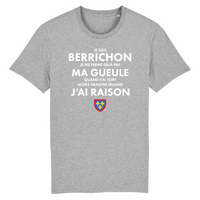 Thumbnail for T-shirt Berrichon gris - Je ne ferme pas ma gueule