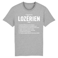 Thumbnail for Tu sais que tu es Lozérien quand - T-shirt coton bio - imprimé dans le Midi - Ici & Là - T-shirts & Souvenirs de chez toi