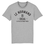Le Normand Idéal à peu de chose près - T-shirt coton bio - imprimé FR - Ici & Là - T-shirts & Souvenirs de chez toi