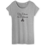 Petite, Râleuse & Bretonne - T-shirt femme - coton bio imprimé FR