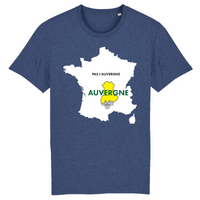 Thumbnail for Auvergne Pas Auvergne - T-shirt coton bio - imprimé FR - Ici & Là - T-shirts & Souvenirs de chez toi