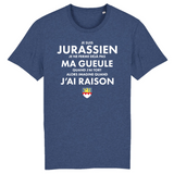 Je ne ferme pas ma gueule Jurassien - T_shirt standard coton bio - imprimé FR - Ici & Là - T-shirts & Souvenirs de chez toi