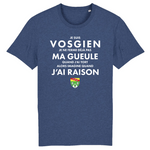 Je ne ferme pas ma gueule Vosgien - T-shirt standard coton bio - imprimé FR - Ici & Là - T-shirts & Souvenirs de chez toi