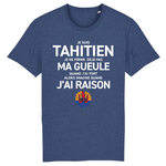 Tahitien, Je ne ferme pas ma gueule - T-shirt coton bio imprimé fr - Ici & Là - T-shirts & Souvenirs de chez toi