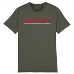 Armagnac, ne guérit pas la connerie - Gers - T-shirt coton Bio - Imprimé dans le Midi. - Ici & Là - T-shirts & Souvenirs de chez toi