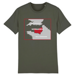 Normandie Pas Normandie - T-shirt coton Bio - Imprimé FR - Ici & Là - T-shirts & Souvenirs de chez toi