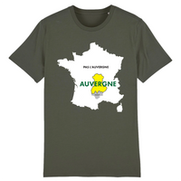 Thumbnail for Auvergne Pas Auvergne - T-shirt coton bio - imprimé FR - Ici & Là - T-shirts & Souvenirs de chez toi