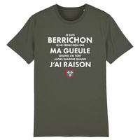 Thumbnail for T-shirt Berrichon kaki - Je ne ferme pas ma gueule