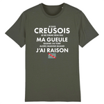 Je ne ferme pas ma gueule Creusois - T_shirt standard coton bio - imprimé FR - Ici & Là - T-shirts & Souvenirs de chez toi
