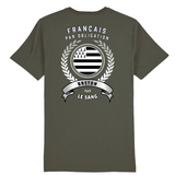Breton par le sang - T-shirt imprimé Dos coton biologique - FR - Ici & Là - T-shirts & Souvenirs de chez toi