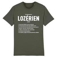 Thumbnail for Tu sais que tu es Lozérien quand - T-shirt coton bio - imprimé dans le Midi - Ici & Là - T-shirts & Souvenirs de chez toi