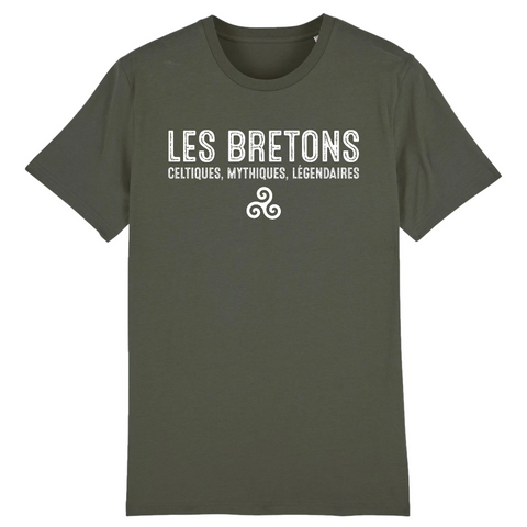 Les Bretons, Celtiques, Mythiques, Légendaires - Bretagne - T-shirt coton bio - imprimé FR - Ici & Là - T-shirts & Souvenirs de chez toi