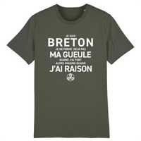 Thumbnail for Breton toujours raison R - T-shirt coton bio - imprimé FR - Ici & Là - T-shirts & Souvenirs de chez toi