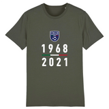 Italia campione _ Italie championne d'Europe 1968 et 2021 - T-shirt coton bio 100 % - Ici & Là - T-shirts & Souvenirs de chez toi