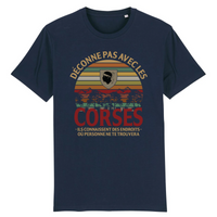 Thumbnail for Déconne pas avec les Corses - T-shirt Bio - Ici & Là - T-shirts & Souvenirs de chez toi