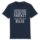 Il suffit d'être Belge - T-shirt unisex coton BIO - Ici & Là - T-shirts & Souvenirs de chez toi