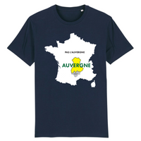 Thumbnail for Auvergne Pas Auvergne - T-shirt coton bio - imprimé FR - Ici & Là - T-shirts & Souvenirs de chez toi