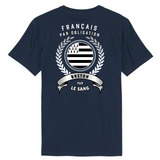 Breton par le sang - T-shirt imprimé Dos coton biologique - FR - Ici & Là - T-shirts & Souvenirs de chez toi