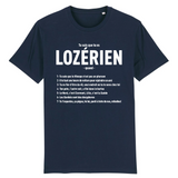 Tu sais que tu es Lozérien quand - T-shirt coton bio - imprimé dans le Midi - Ici & Là - T-shirts & Souvenirs de chez toi