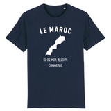 Le Maroc Là où mon histoire commence - T-shirt unisexe coton bio - imprimé FR - Ici & Là - T-shirts & Souvenirs de chez toi