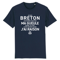 Thumbnail for Breton toujours raison R - T-shirt coton bio - imprimé FR - Ici & Là - T-shirts & Souvenirs de chez toi