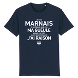 Marnais je ne ferme pas ma gueule R - T-shirt coton bio - imprimé FR - Ici & Là - T-shirts & Souvenirs de chez toi