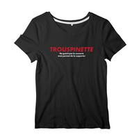 Thumbnail for Trouspinette ne guérit pas - Vendée - T-shirt standard femme - impression FR - Ici & Là - T-shirts & Souvenirs de chez toi