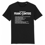 Tu sais que tu es Franc-Comtois quand - T-shirt unisex coton BIO - Imprimé FR - Ici & Là - T-shirts & Souvenirs de chez toi