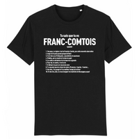 Thumbnail for Tu sais que tu es Franc-Comtois quand - T-shirt unisex coton BIO - Imprimé FR - Ici & Là - T-shirts & Souvenirs de chez toi