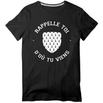 Rappelle toi d&#39;où tu viens - Bretagne - T-shirt standard - imprimé fr - Ici & Là - T-shirts & Souvenirs de chez toi