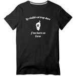 La réalité est trop dure jme barre en Corse - T-shirt Homme - imprimé FR - Ici & Là - T-shirts & Souvenirs de chez toi