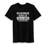 Cala a boca - Portugal - T-shirt coton bio - Imprimé FR - Ici & Là - T-shirts & Souvenirs de chez toi
